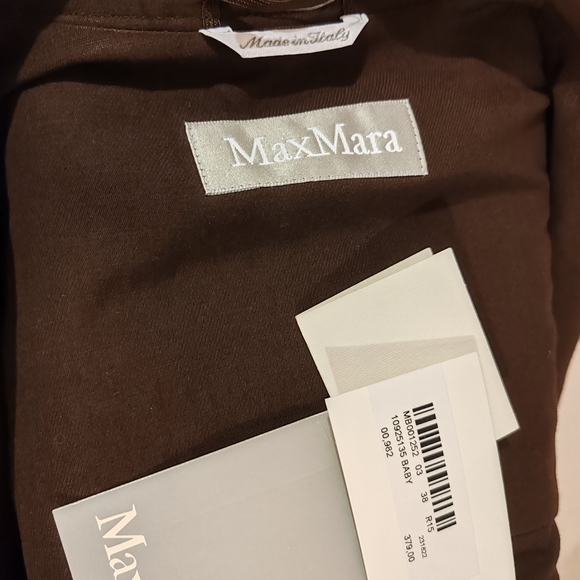 MaxMara Dark Brown Jacket - Picture 11 of 12